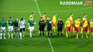 Znicz Pruszków  Radomiak Radom II liga sezon 20122013 [upl. by Neiviv]