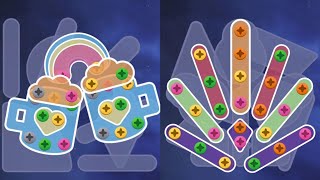 Screw Master Nuts Jam Puzzle Level 18  19 [upl. by Halonna]