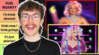 Ranking the WORST Drag Race Talent Show Performances [upl. by Ellinet]