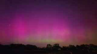 Rare Minnesota Northern Lights 2024 [upl. by Nottage]