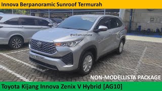 Toyota Kijang Innova Zenix V Hybrid AG10 review  Indonesia [upl. by Wardle]