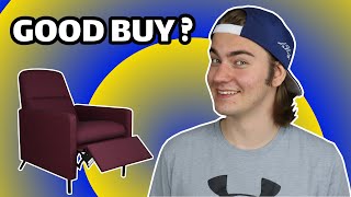 IS THE CHEAPEST RECLINER FROM IKEA A GOOD BUY [upl. by Trilley344]