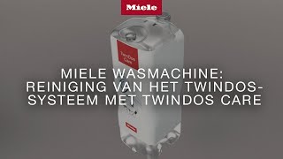 Miele Wasmachine Reiniging van het TwinDossysteem met TwinDos Care [upl. by Leonerd]