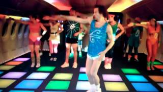 Fit to Fly with Richard Simmons Air New Zealands safety video [upl. by Reibaj]