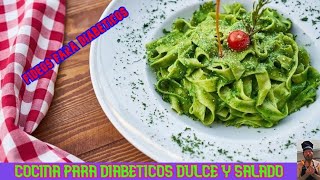 Fideos de espinaca para diabéticos ✨ sin harina sin carbohidratos ✨para comer sin miedo [upl. by Wenn777]