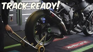 Kawasaki Ninja ZX10RR  Full Transformation to a Track Bike [upl. by Norag]