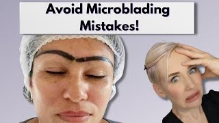 Common Microblading Problems For Permanent Make Up Beginners [upl. by Orten]