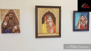 JKK Art Exhibition kamand Panjika jaipur latest video [upl. by Anilet]