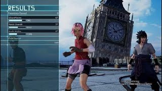 Jump Force  Sakura Haruno CAC Gameplay [upl. by Einalem143]