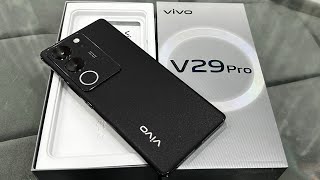 Vivo V29 Pro Black UnboxingFirst Look amp Review 🔥  Vivo V29 Pro 5G PriceSpec amp Many More [upl. by Ynnav]