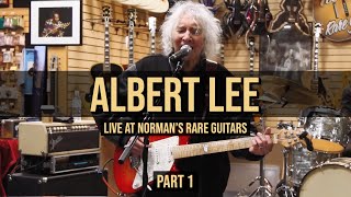 Albert Lee LIVE at Normans Rare Guitars  Part 1 [upl. by Irihs]