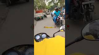 Road per biker by rider dikhaiye😈youtubevideo funnyvideo 🤔trendingvideo motovlog subscribe 👉👆👍 [upl. by Venetia]