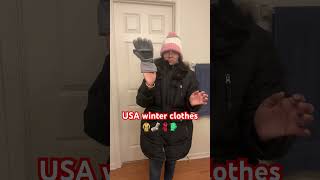 USA winter clothes 🧦🧥🌲🧤🧣🎄❄️kannada karnataka trend troll banglore tumkur india vlog [upl. by Olympia]