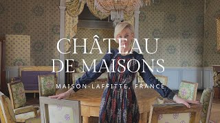 Ep 2 Rare Access amp Secret Rooms Paris Day Trip to Château de Maisons Where Royals Once Roamed [upl. by Yramliw]