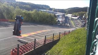 BIG CRASH FIA WEC LMP1 6 Hours of Spa Francorchamps 2018 [upl. by Marsh470]