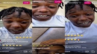 🔥🌪🔥 Jackboy on IG Live wit Omb Peezy 🔥🌪🔥 [upl. by Alexi]