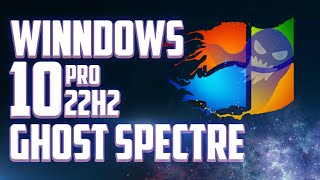 WINDOWS 10 GHOST SPECTRE ATUALIZADO  RÁPIDO  OTIMIZADO PARA PC FRACO E PC GAMER🔥 [upl. by Girvin]