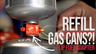 Refill Your Gas Canisters CampingHikingFishing Musthave FlipFuel Review [upl. by Aihseym67]