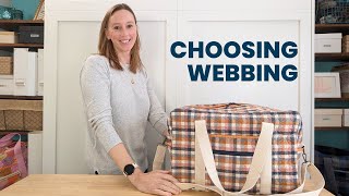 Doable Duffel  Choosing Webbing [upl. by Flynn]