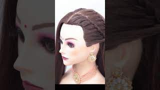 hairstyletutorial hairstyle easyhairstyle trendingshorts trending YouTube channel viral [upl. by Jarret191]