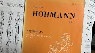 Hohmann violin book3 no252 2vn 120bpm [upl. by Gorrian955]