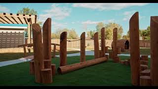 Harbourview Childcare  Natural Playground [upl. by Airamat351]