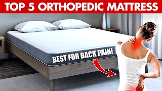 Top 5 Best Orthopedic Mattress In India 2024⚡ Best Orthopedic Mattress Under 5000⚡ Prices amp Reviews⚡ [upl. by Ahsenor48]