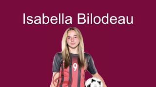 Isabella Bilodeau Highlight Video [upl. by Leban]