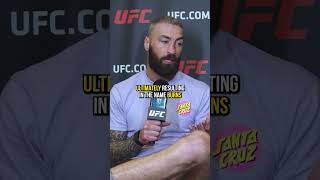 UFC fighter Paul Craig shares with Nina Drama a fun fact about Gilbert Burns LOL shorts mma ufc [upl. by Ocinemod]