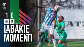 2 kārta Riga FC 10 FK Auda Labākie momenti [upl. by Forelli]