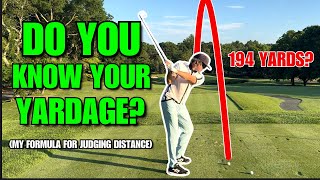 How to JUDGE Yardage With PRECISION  The Secret to Lower Scores [upl. by Laehcim]