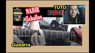 COMO Tocar 🎸 NADIR  ZEBALLOS GUITARRA Acordes Tutorial FACIL [upl. by Noirad342]