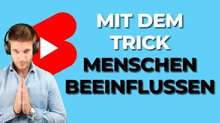 😲Menschen beeinflussen mit diesem Trick💡 Karriereguru shorts youtubeshorts [upl. by Genaro]