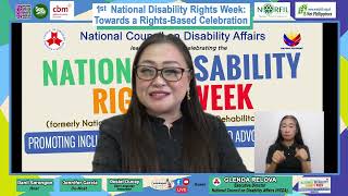 1st National Disability Rights Week Towards a RightsBased Celebration [upl. by Ander]