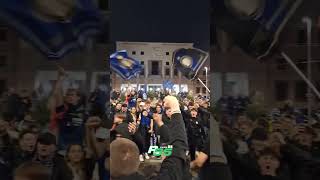 VARESE  I TIFOSI INTERISTI FESTEGGIANO [upl. by Dragoon]