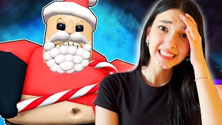 Roblox  SALVAMOS O NATAL DO PAPAI NOEL MALVADO Barrys Prison Run  Luluca Games [upl. by Goerke]