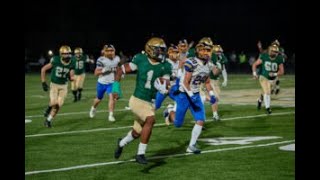 Lumen Christi vs Ida  HS Football District Championship Highlights  JTV Sports [upl. by Saddler214]