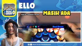 Ello  Masih Ada Cover RealDrum  Lirik Lagu [upl. by Eimot672]