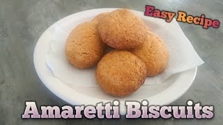 Amaretti Cookies  Easy Recipe [upl. by Jopa]