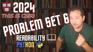 CS50 Readability Python  Problem Set 6  Readability Python Solution 2024  Beginners Guide [upl. by Assele930]