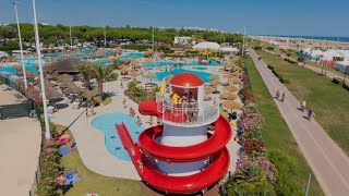 BIBIONE BEACH ITALY auf dem Campingplatz Villaggio Turistico Internazionale [upl. by Herrmann]