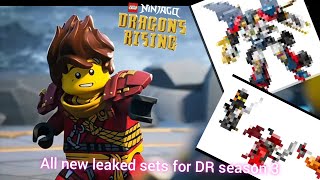 All of the new ninjago dragon rising season 3 sets revealedNinjago dragon rising [upl. by Ahsein]