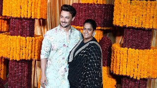 Arpita Khan amp Aayush Sharma At Ramesh Tauranis Diwali Bash [upl. by Aitselec]