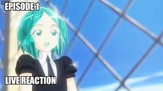 Houseki no Kuni Episode 1 Reaction [upl. by Atnod]