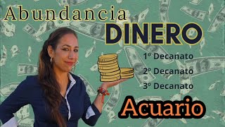 ACUARIO💰ABUNDANCIA🪙OCTUBRE 2024💶1°2°3° DECANATO acuariooráculoabundanciadecanatossignozodiacal [upl. by Dougherty]