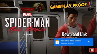 Spider Man Miles Morales🔥 By RUSER Games and yPer StudiosFan Made Game [upl. by Esined]