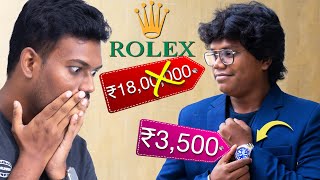 🤑We Bought ROLEX Watch 😜 Only  ₹3500 🥳 [upl. by Toffic918]