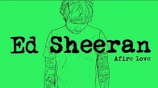 Ed Sheeran  Afire Love LegendadoLyric [upl. by Nosnorb]