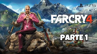 Far Cry 4 PS5 gameplay español  BIENVENIDOS A KYRAT  Parte 1 [upl. by Trev995]