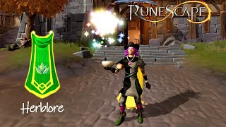 How I Got 99 amp 120 Herblore The New Moneymaking amp Account Starting SkillRunescape 3 Skilling Guide [upl. by Ssirk]